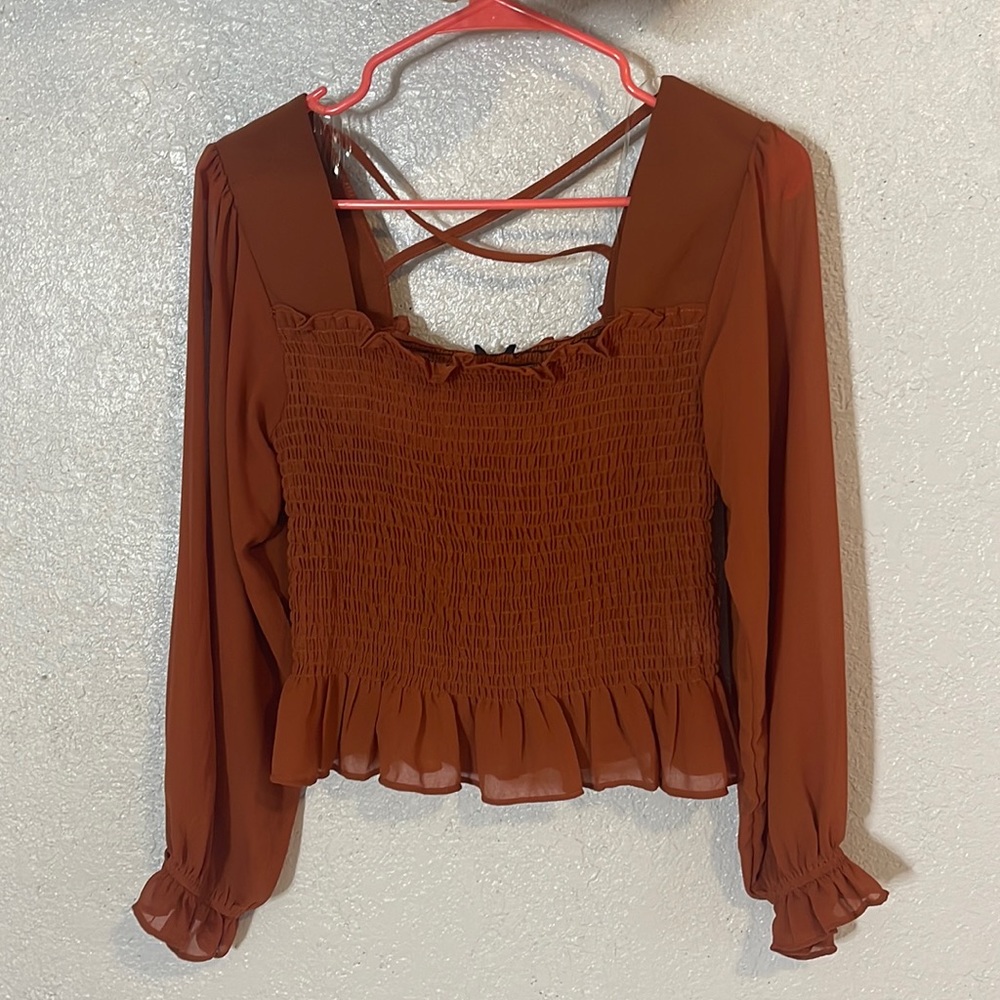 Orange Top size M